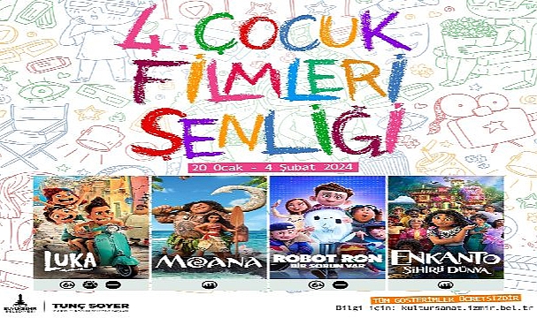 4. Çocuk Filmleri Şenliği 20 Ocak’ta başlıyor