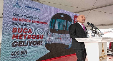 Buca Metrosu için tarihi adım: Köstebek kazıya başladı