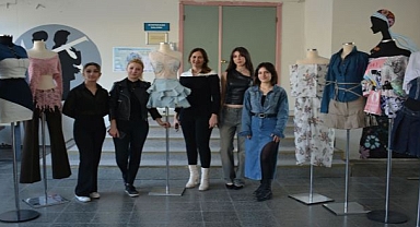 Egeli Öğrenciler İkinci El Giysilere Yeniden Hayat Verdi