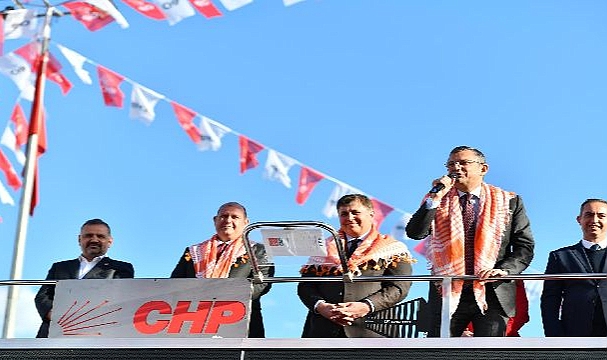 CHP Genel Başkanı Özgür Özel: Cemil Başkan AB normlarında belediyecilik yaptı