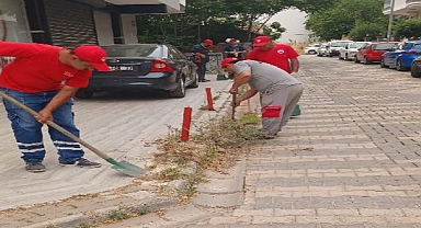 Menderes Belediyesi’nde Yol Temizliği