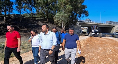 Bornova’da Yeni Yol Çalışması