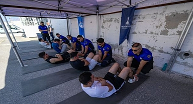 Zabıta memuru adaylarının zorlu sınavı