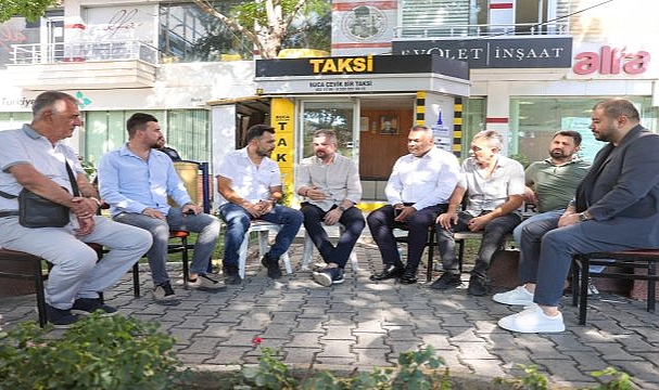 Başkan Duman esnaf ziyaretlerini sürdürüyor