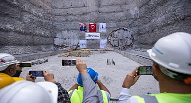 Buca Metrosu'nda tarihi gün