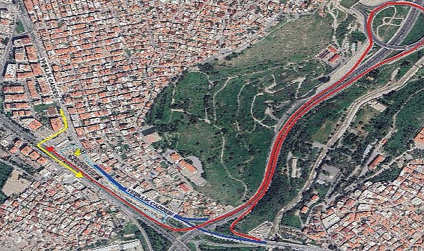 Buca Metrosu’nda TBM taşınıyor