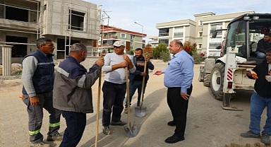 Menderes’te Yollar Yenileniyor