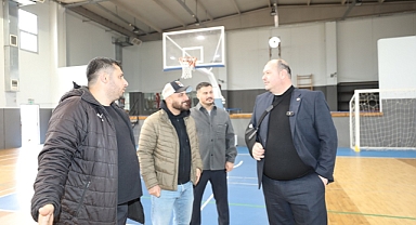 Gümüldür Spor Salonu Modern Görünüme Kavuştu