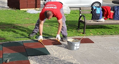 Menderes’te Kauçuk Yenileme Operasyonu