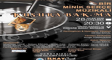 Menderes Belediyesi’nden Minik Serçe Müzikali